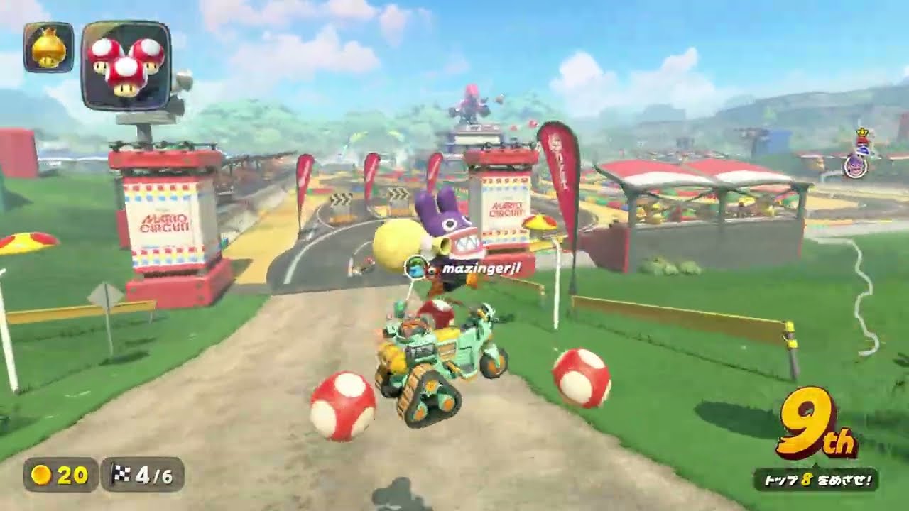 ごきげんようサバイバル 【マリオカートワールド】