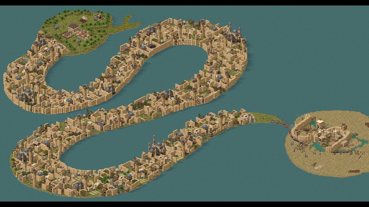 New Epic Challenging Map - Mr. Snake - Stronghold Crusader DE ,  29000+ kills ,  Free Download ,