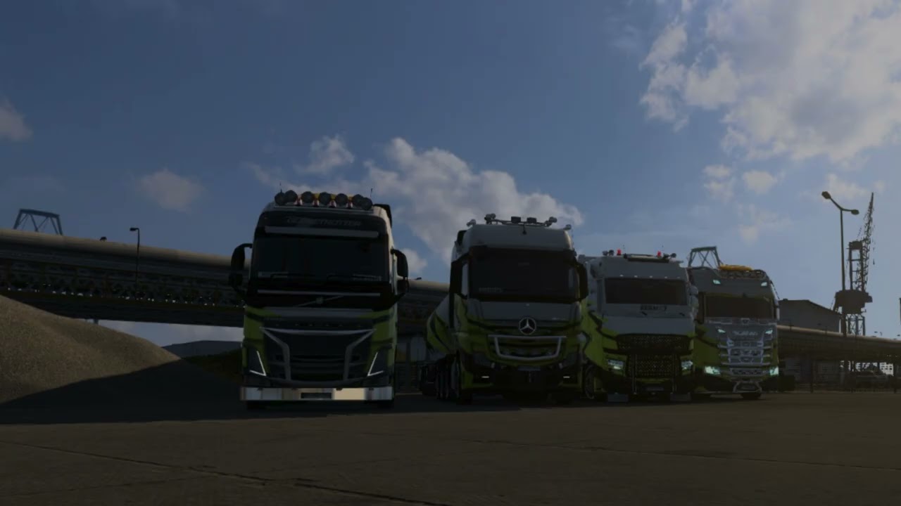 MUSHH TRANSPORT CONVOY WE HIRING NOW #automobile #virtualtruckers #eurotrucksimulator2 #truckersmp