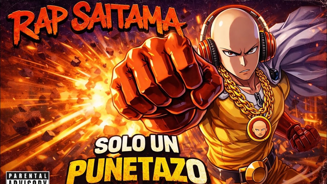 SAITAMA RAP | SOLO UN PUÑETAZO | HEROE CALVO | RAP/ROCK #saitama #rapanime #saitamaedits 