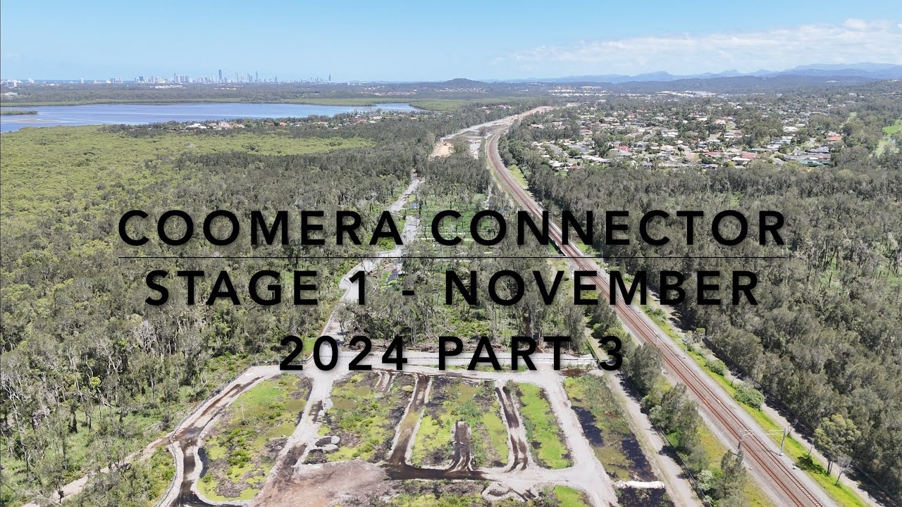 Coomera Connector Stage 1 - November 2024 - Drone 4k Part 3