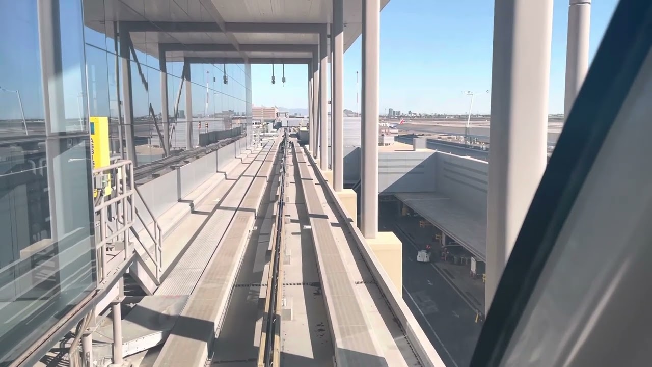 Phoenix Sky Harbor Intl. Airport Sky Train: Car Rental to 44th St Station