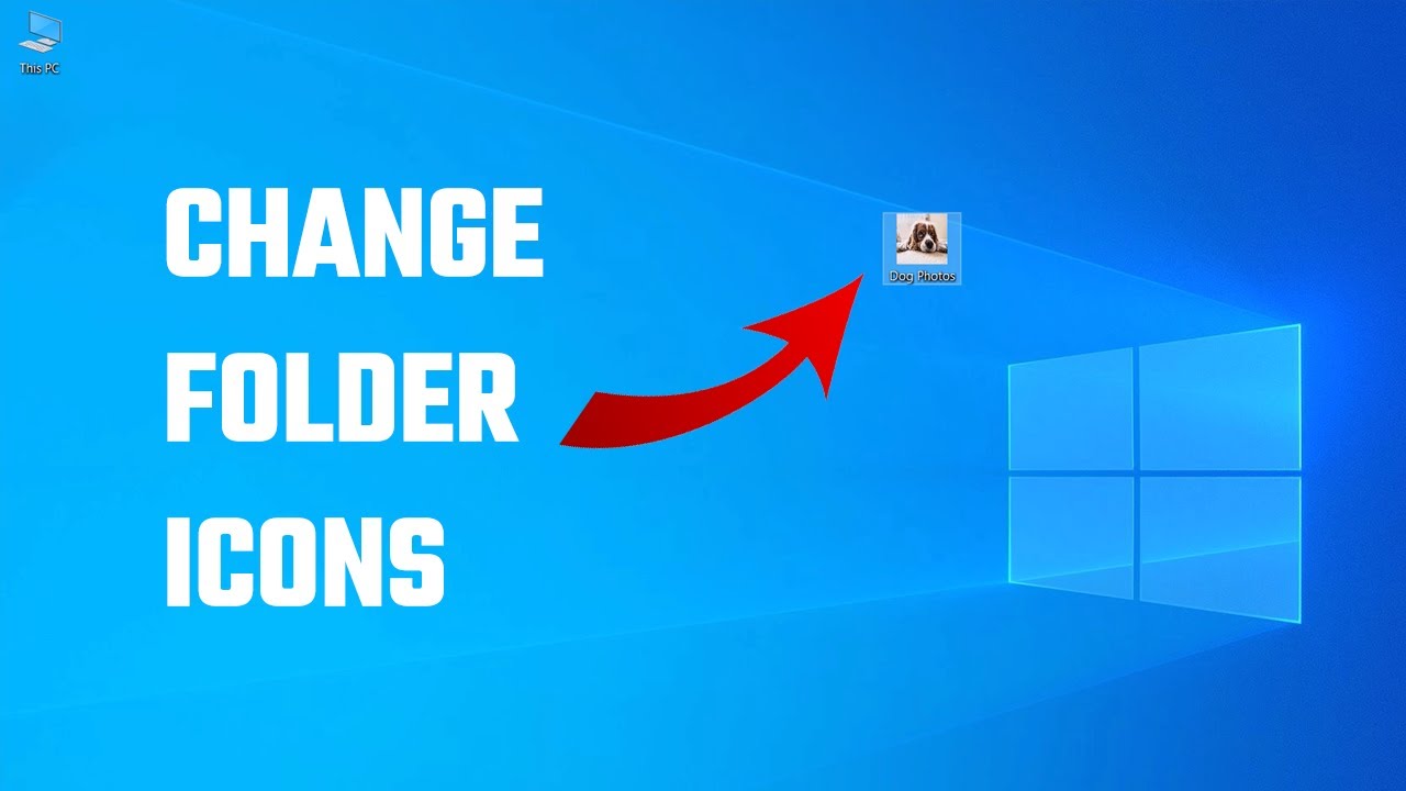 Как поменять значок папки в Windows 10 на любую фотографию?