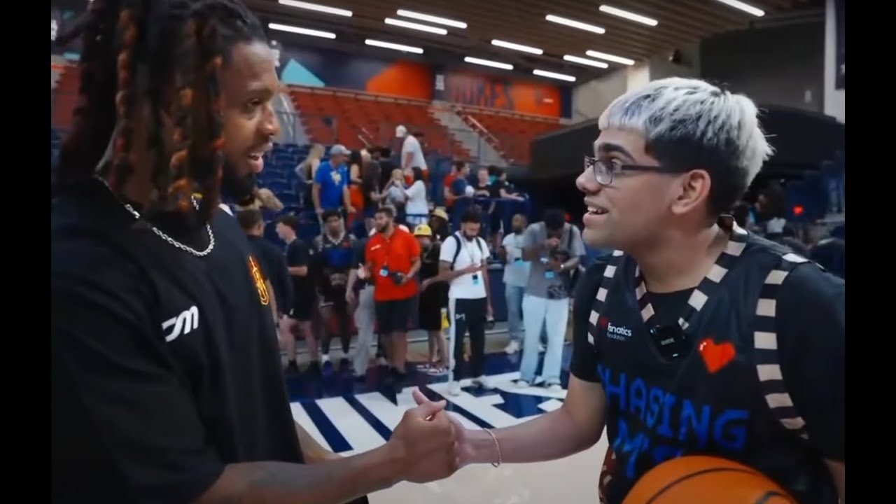 N3on Plays in Celebrity Basketball Match (Full Event)