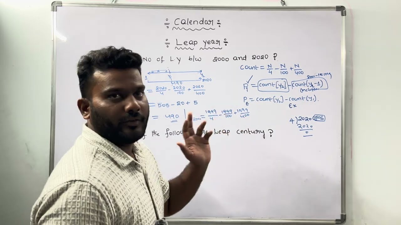 Calendar Reasoning Part 1 | Ordinary Year, Leap Year, Odd Days & Codes Explained