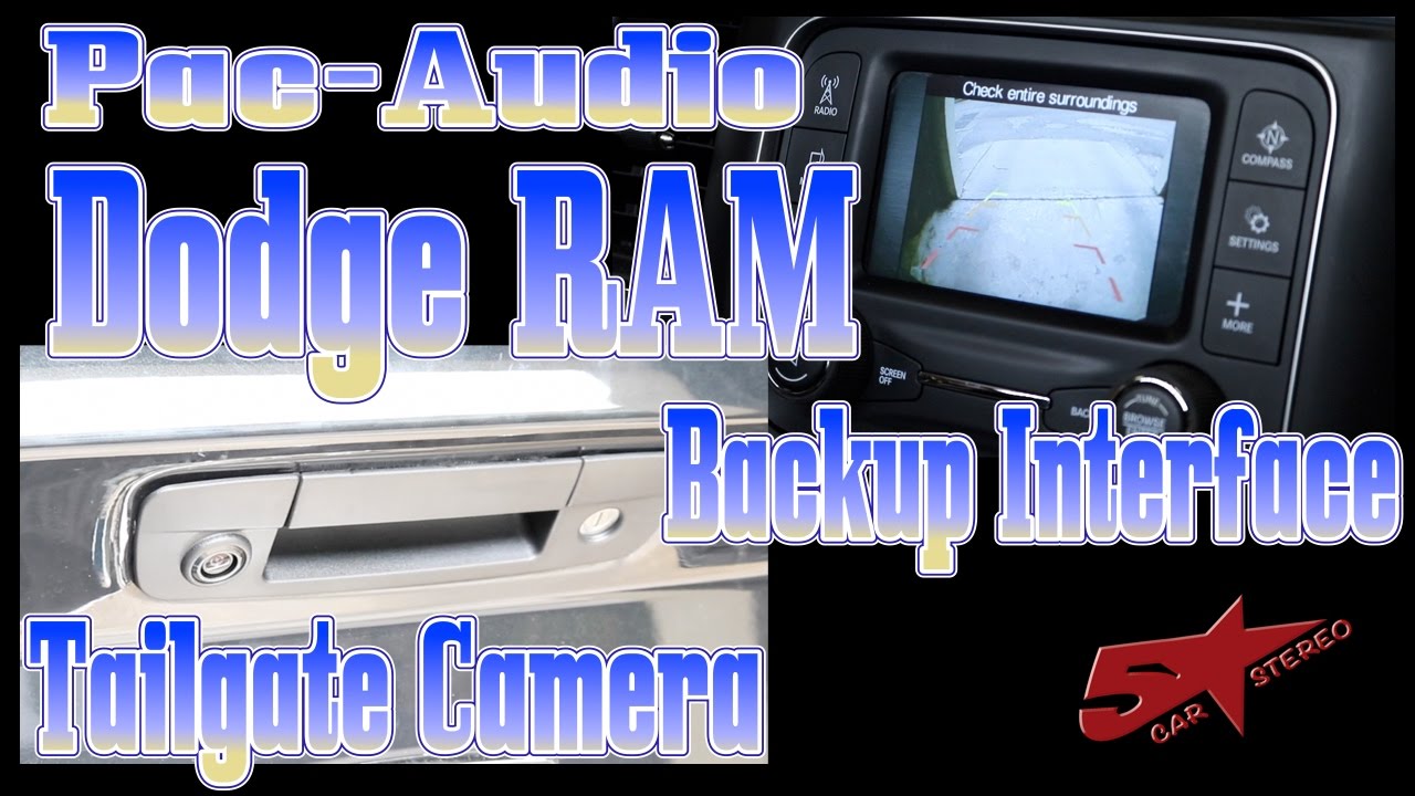 Does your Dodge Ram need a backup Camera? Pac Audio BCI CH41 is what you need