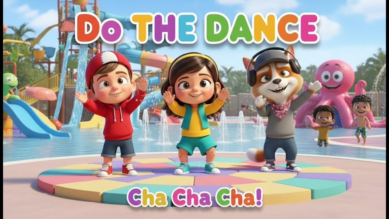 Cha Cha Cha Dance Song 💃 | Happy Baby Action Song for Kids & Toddlers