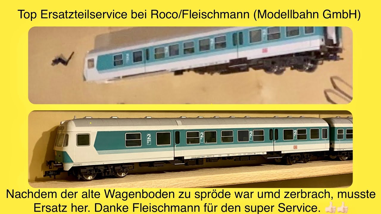 Kunden und Ersatzteilservice von Roco/Fleischmann