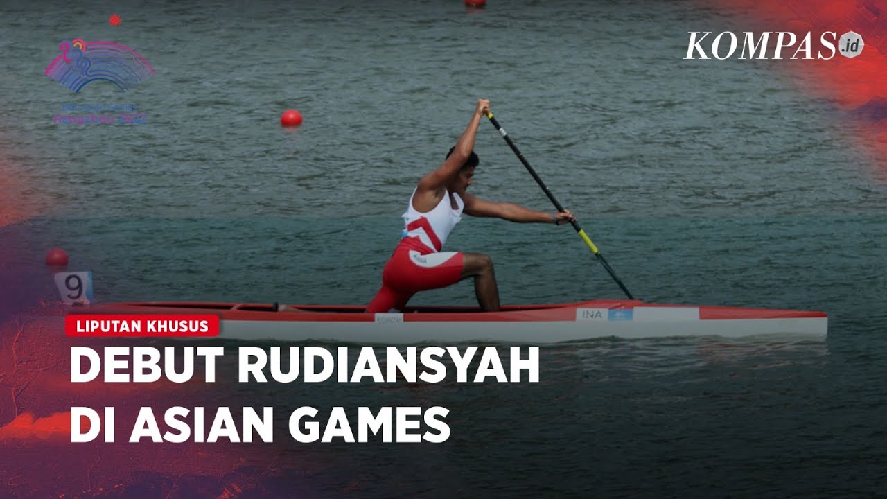 Debut di Asian Games, Atlet Dayung Indonesia Rudiansyah Gagal Sumbang Medali