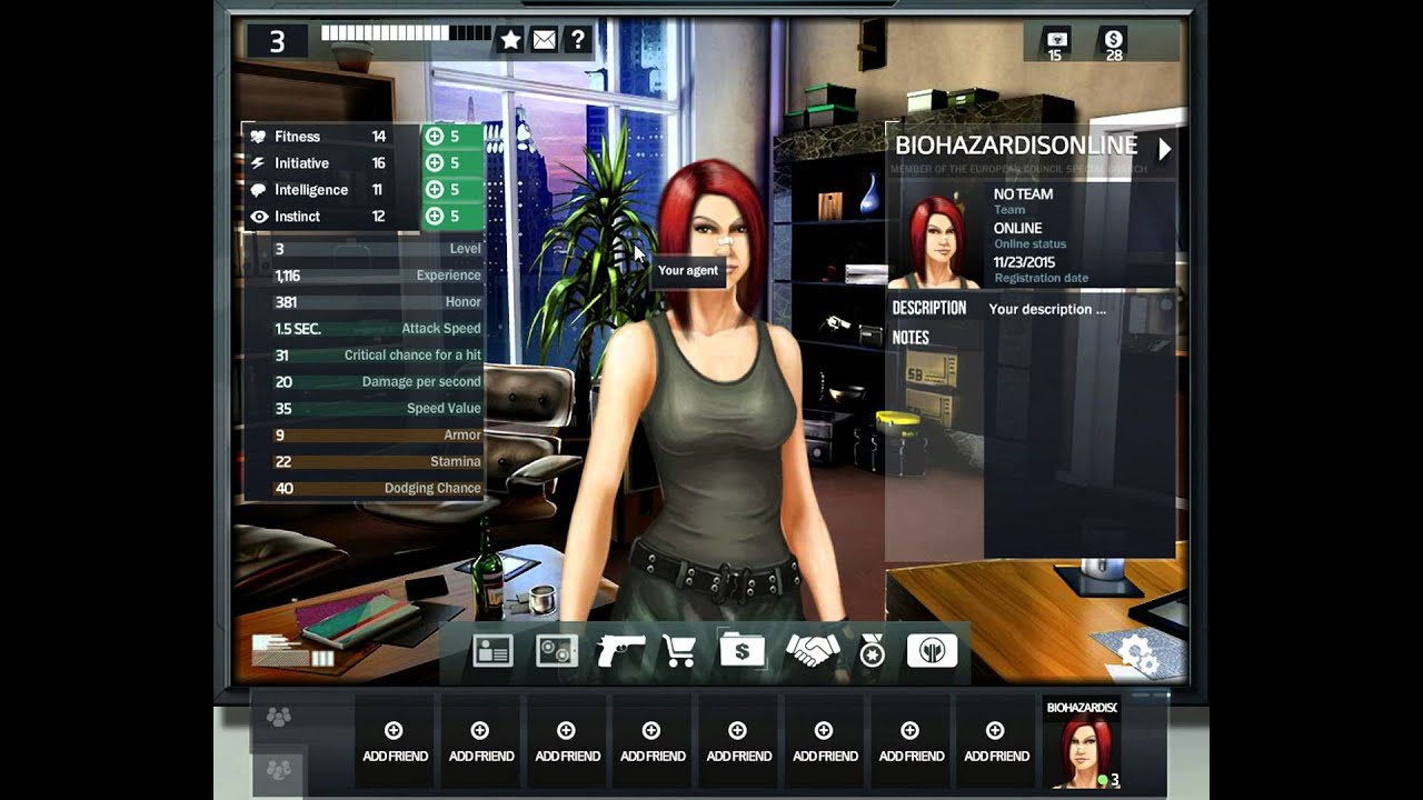 Operation X (Facebook) Gameplay