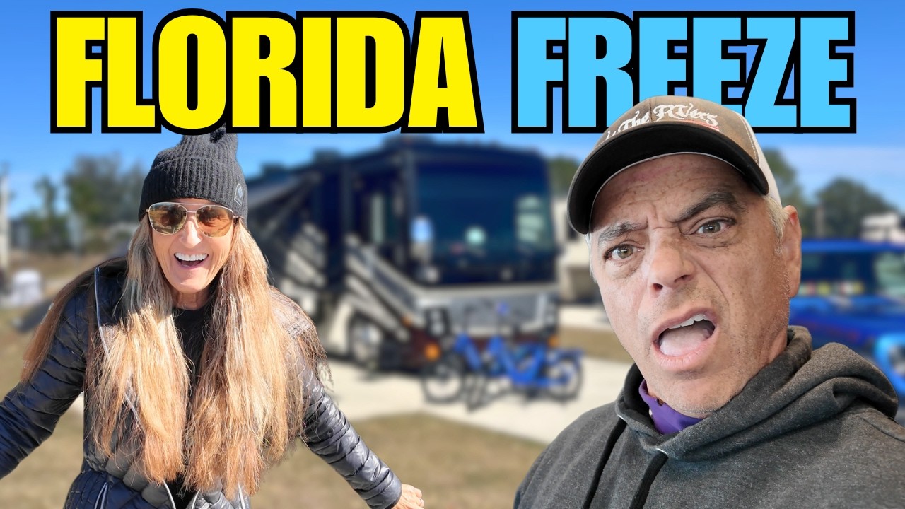 Florida Freeze Night in Our RV: Staying Warm + Bluetti DC to DC Charger Install