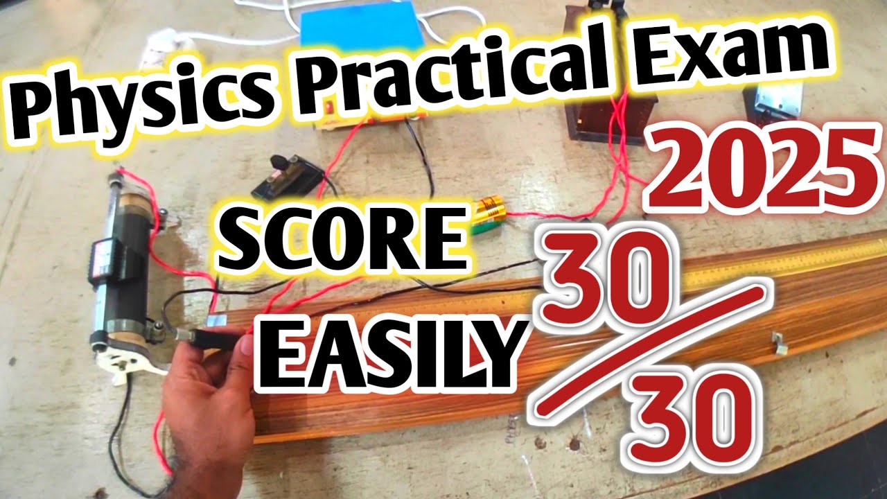 How to write 2nd PUC Physics Practical Exam? | 2nd PUC Practical Exam 2025