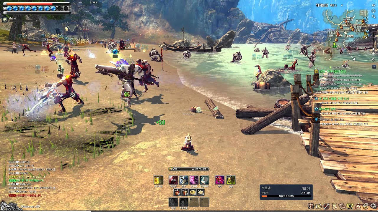 Blade & Soul Online Level 40 Faction PvP and PvE Warzone Gameplay