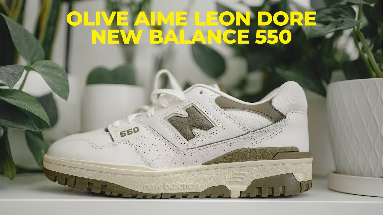 Olive Green Aime Leon Dore New Balance 550 (Unboxing & Review)