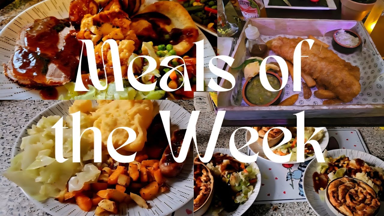 MEALS OF THE WEEK | UK FAMILY OF 3