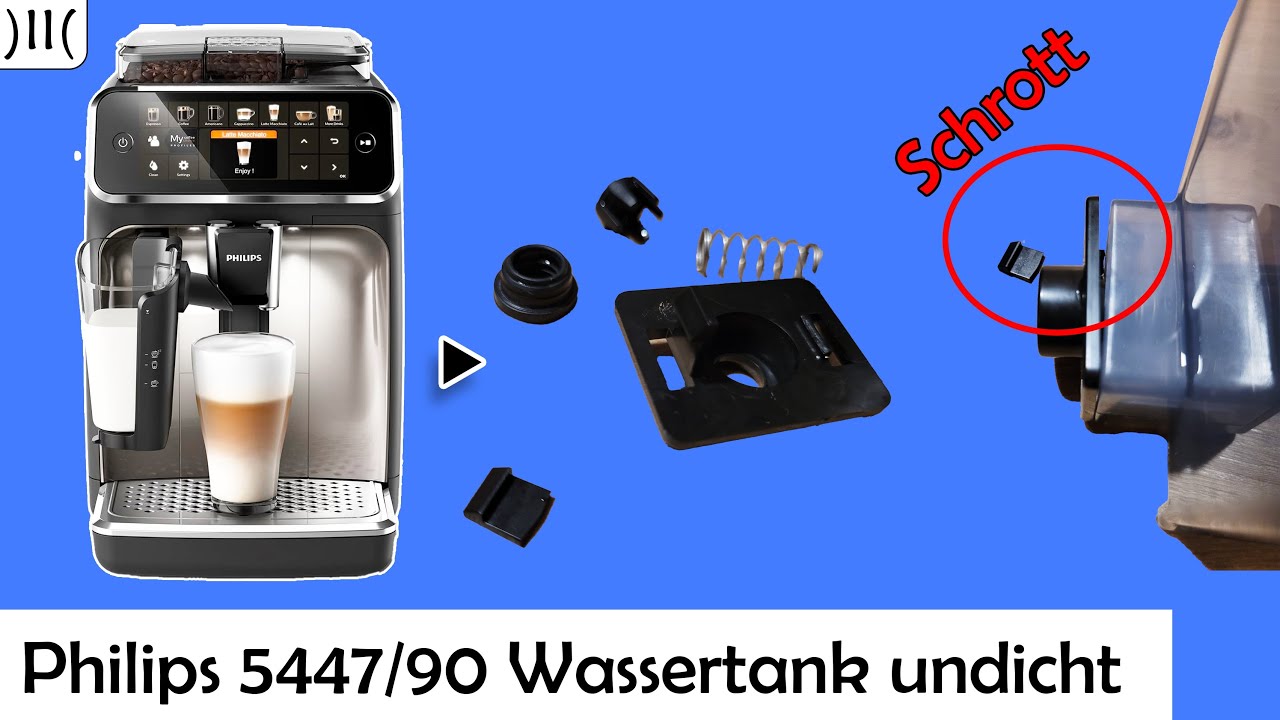 Philips Kaffeeautomat 5400 undicht