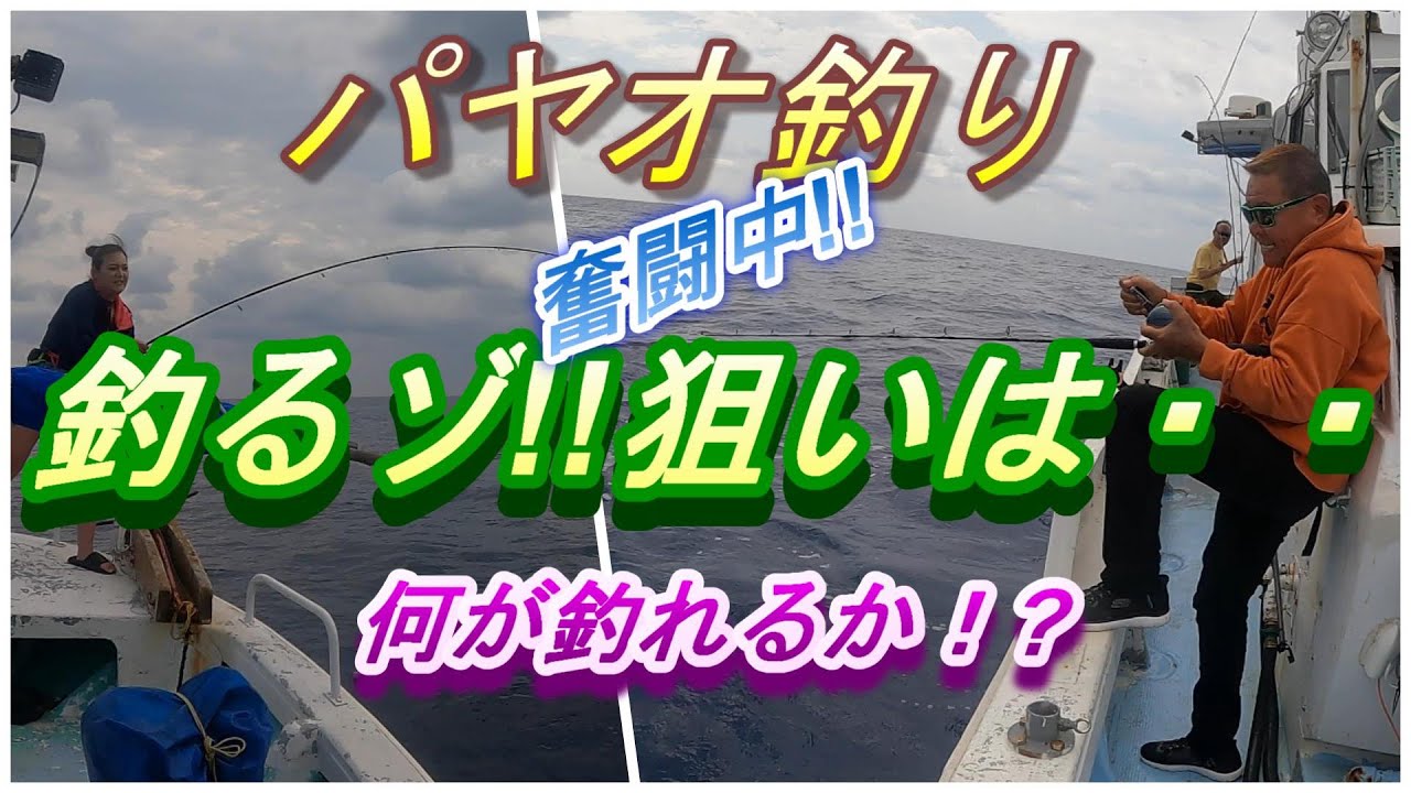 【石垣島/パヤオ釣り】パヤオで釣り三昧!!　何が釣れるのか！！