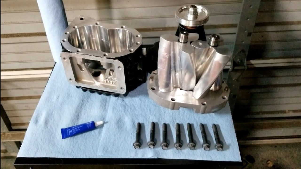 Сборка нагнетателя Jackson Racing Eaton M45. Honda D16z6