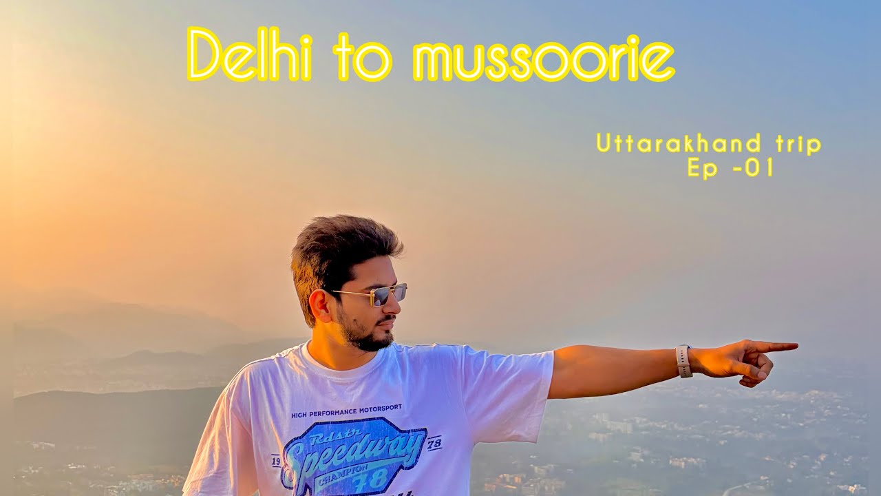 Delhi to Dehradun 🚂| Dehradun to mussoorie🚕| Bike Rent 🏍️| 