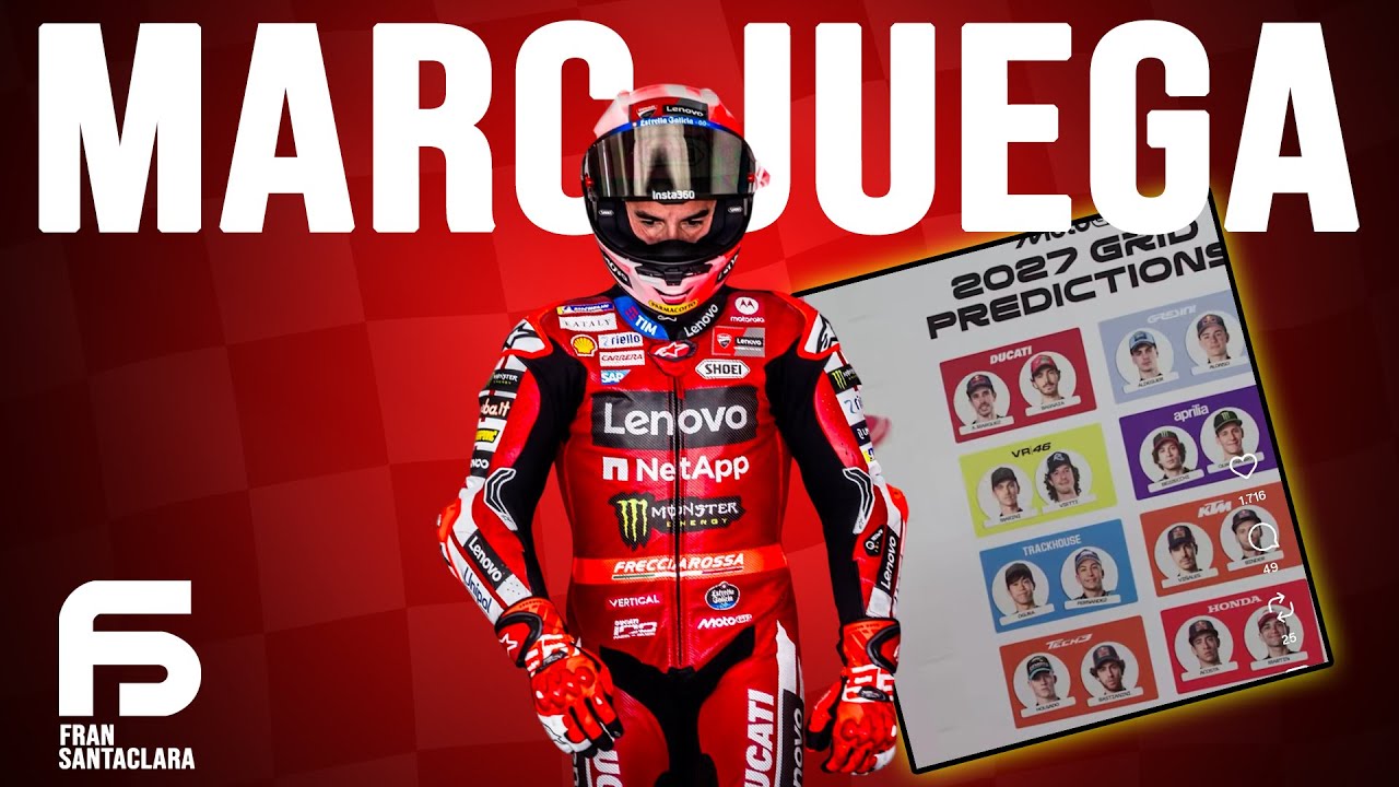 MARC MÁRQUEZ ¿SE RETIRA O ESTÁ JUGANDO?