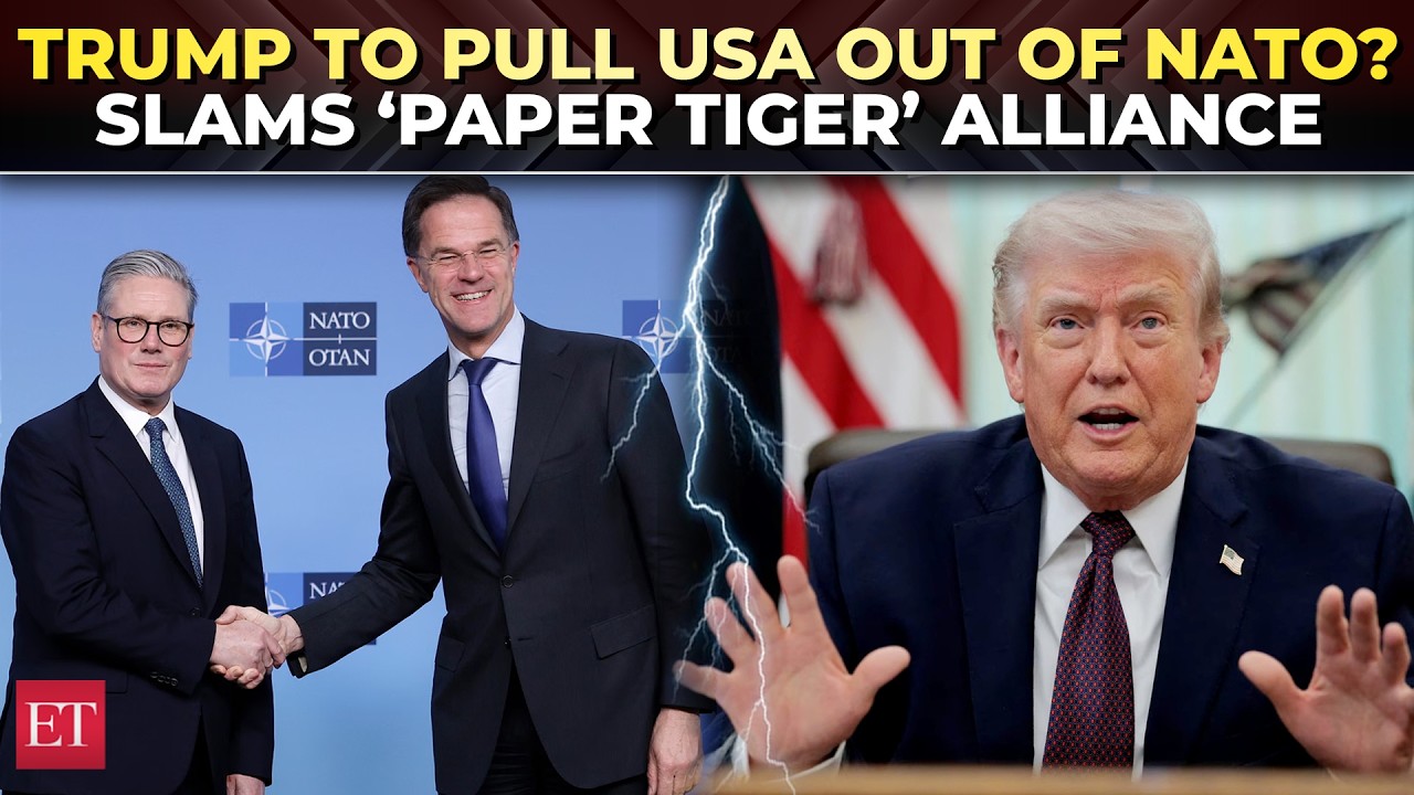 &lsquo;Beyond reconsideration&rsquo;: Trump to pull out US from NATO? Prez rips &lsquo;paper tiger alliance&rsquo; over Iran