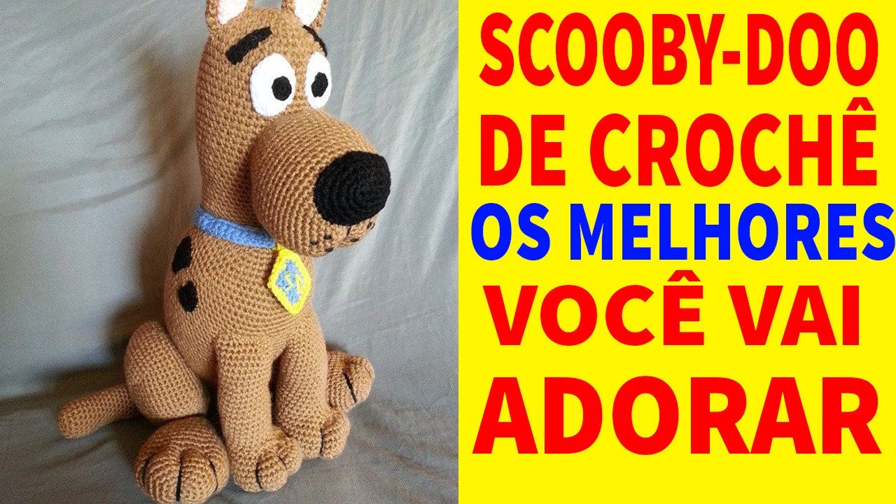 Amigurumi Receitas Scooby Doo -  Amigurumi Como fazer Receita Scooby Doo