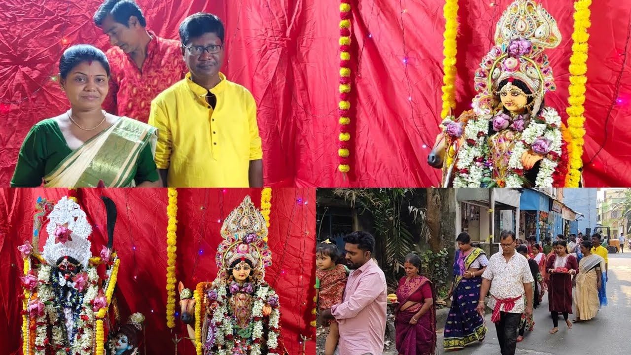 বাড়িতে প্রথমবার শীতলা পূজো ও কালী পূজো হলো❤️🙏🏻 #bengalivlog #sitalapuja #kalipuja #minivlog