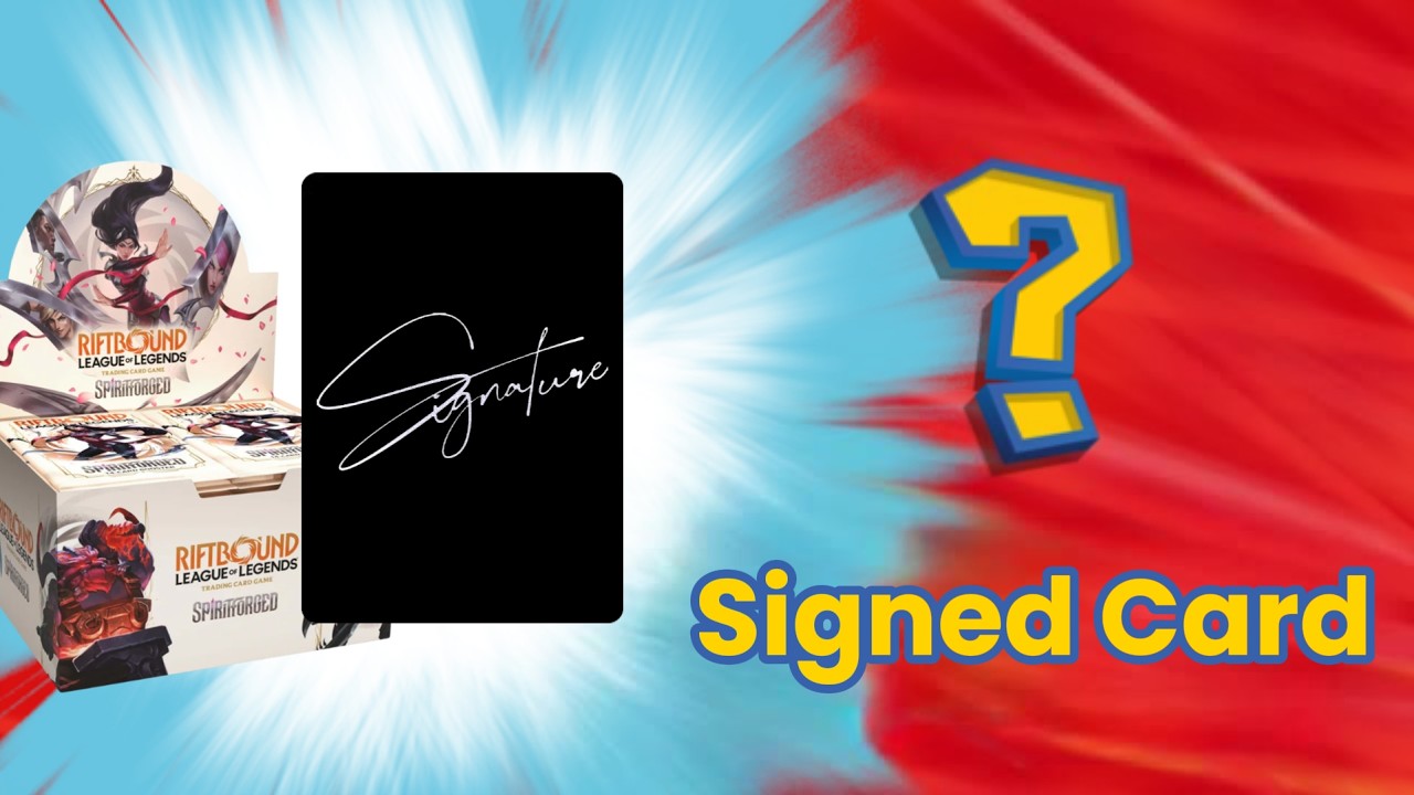 Who's that Signed Card - Riftbound Booster Opening