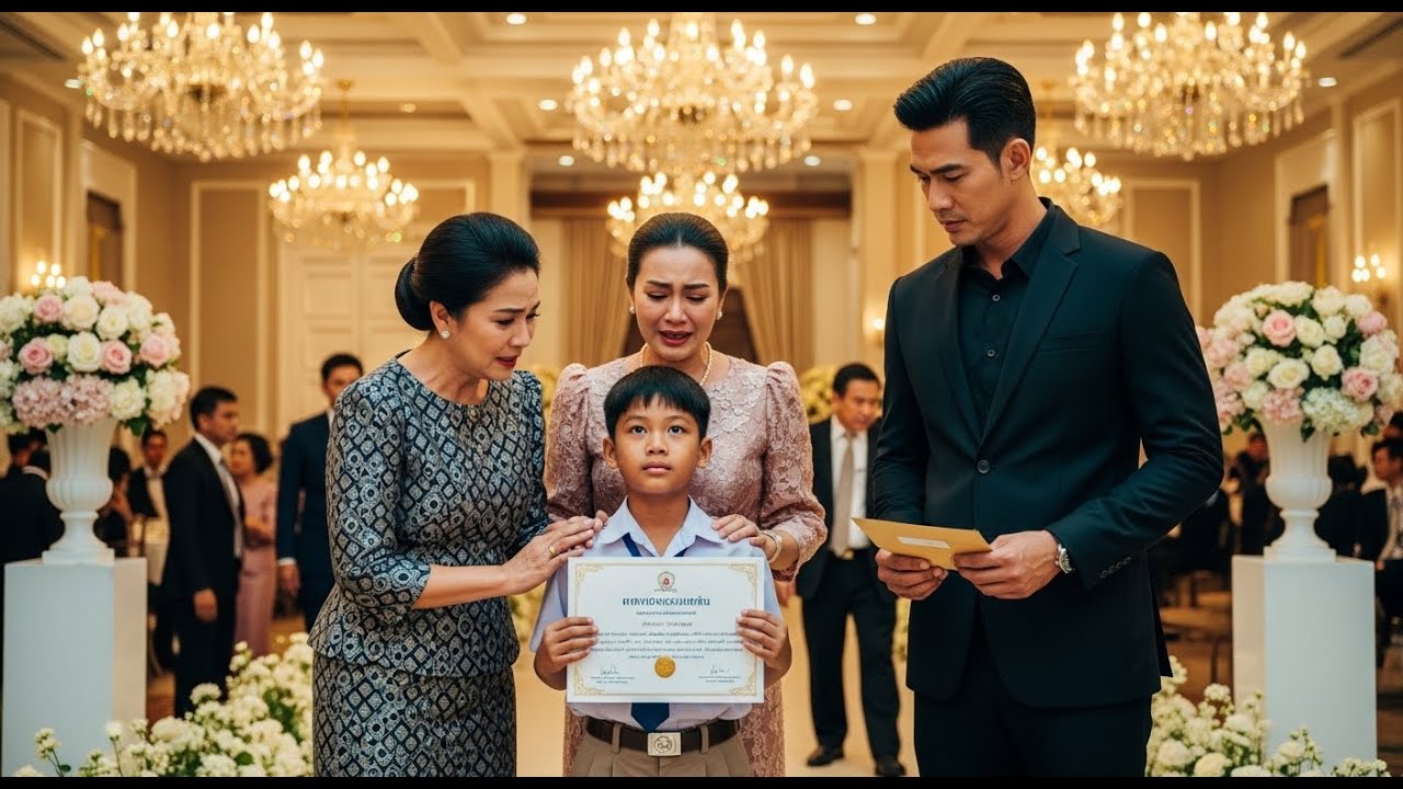 บีบให้เมียหย่าทั้งที่ยังท้อง 10 ปีต่อมา ผัวเก่าโผล่มาที่โรงเรียน มอบทุนการศึกษาให้ลูกชาย...