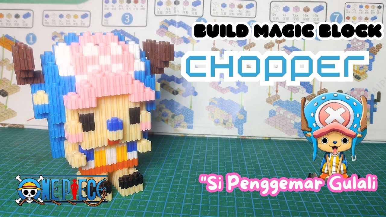 UNBOXING AND BUILD MAGIC BLOCK || SMY 82150 CHOPPER ONE PIECE CHARACTER BLOCK