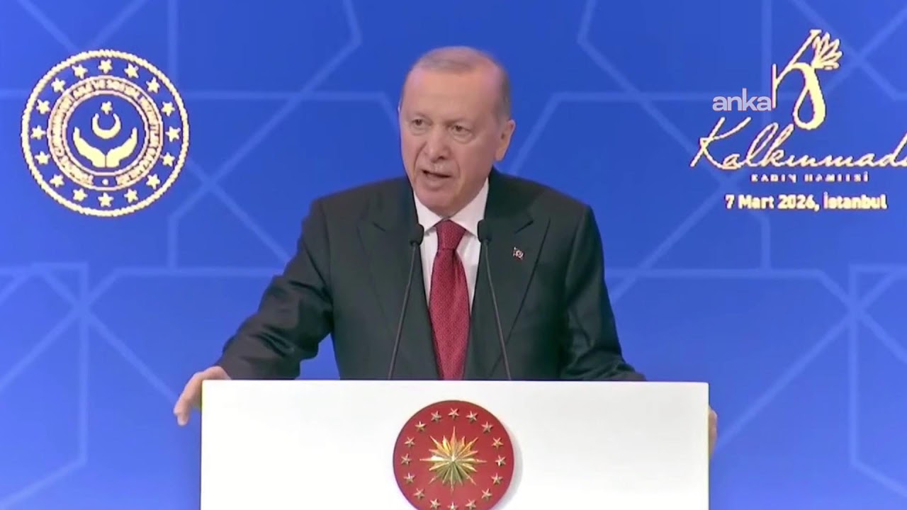 Cumhurbaşkanı Erdoğan, 8 Mart Dünya Kadınlar Günü dolayısıyla verilen iftarda konuşuyor / İST #Canlı