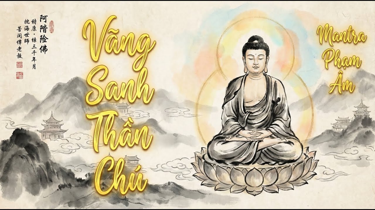Thiền Khúc Vãng Sanh Thần Chú - Phạm Âm | Tịnh Hóa Nghiệp Chướng, Cầu Siêu Độ Cho Gia Tiên.