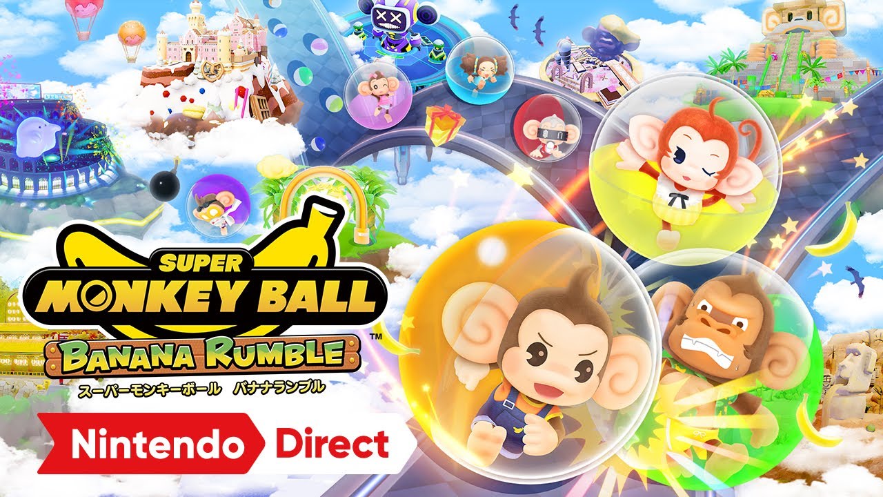 スーパーモンキーボール バナナランブル [Nintendo Direct ソフトメーカーラインナップ 2024.2.21]