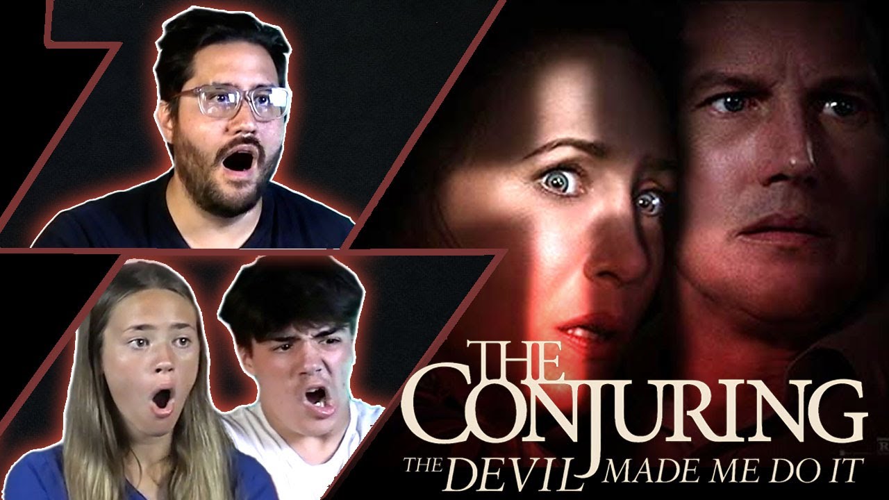 My Kids and I watch The Conjuring: The Devil Made Me Do It