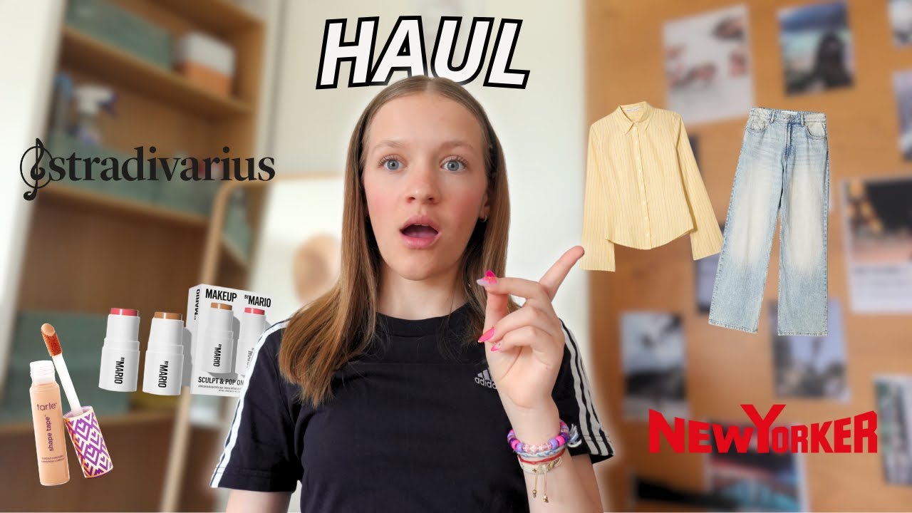 TRY ON HAUL: Stradivarius, Bershka, NewYorker,Sephora?!