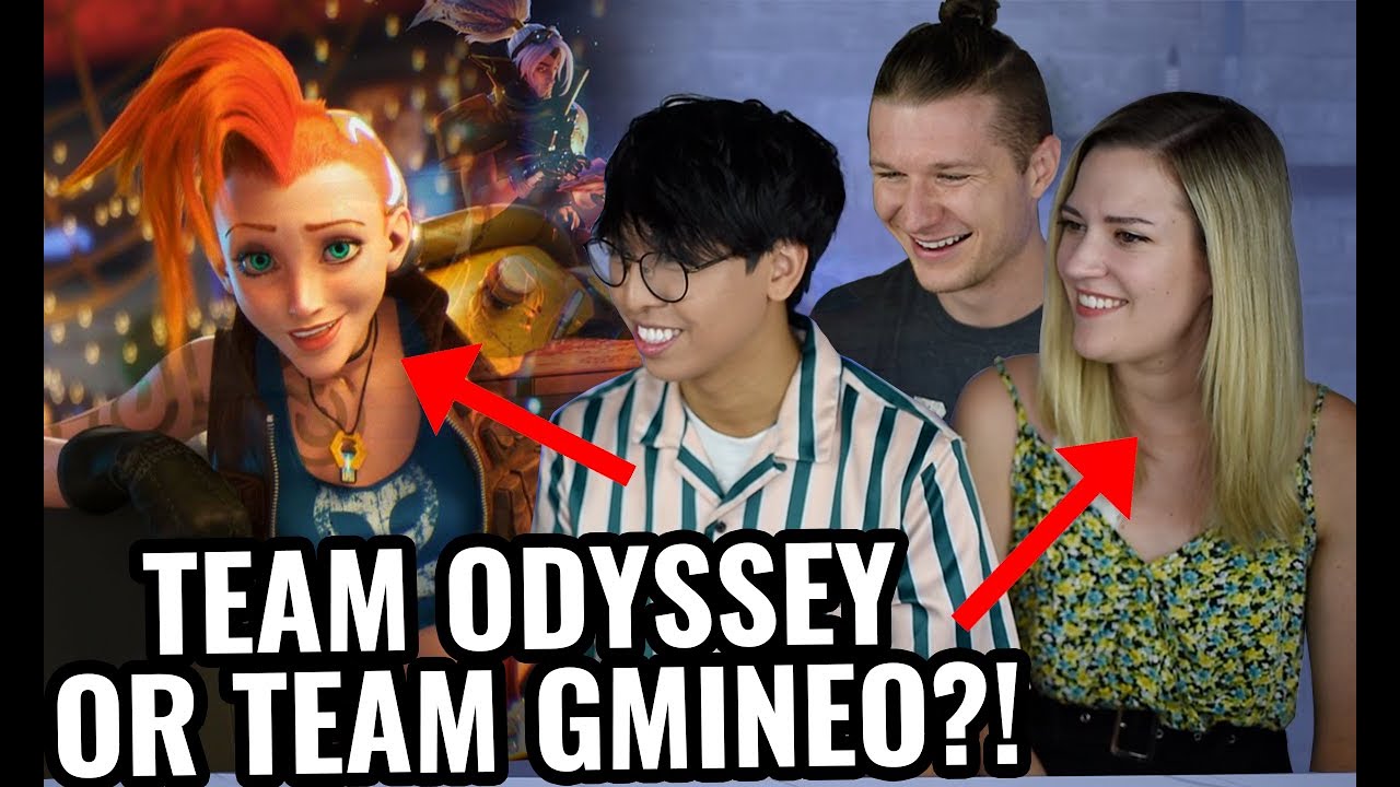 League of Legends Newbies React to: Welcome Aboard | Odyssey Animated Trailer