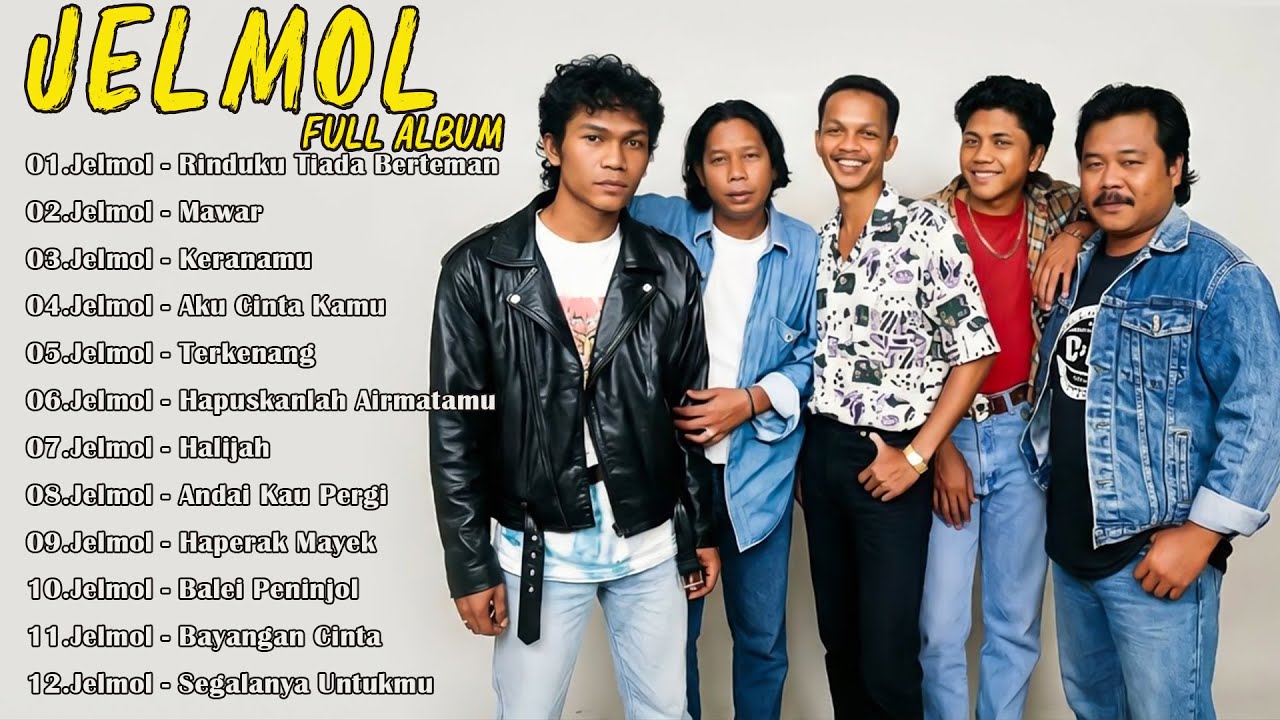 JELMOL Lagu Lama Terbaik | Full Album Rinduku Tiada Berteman