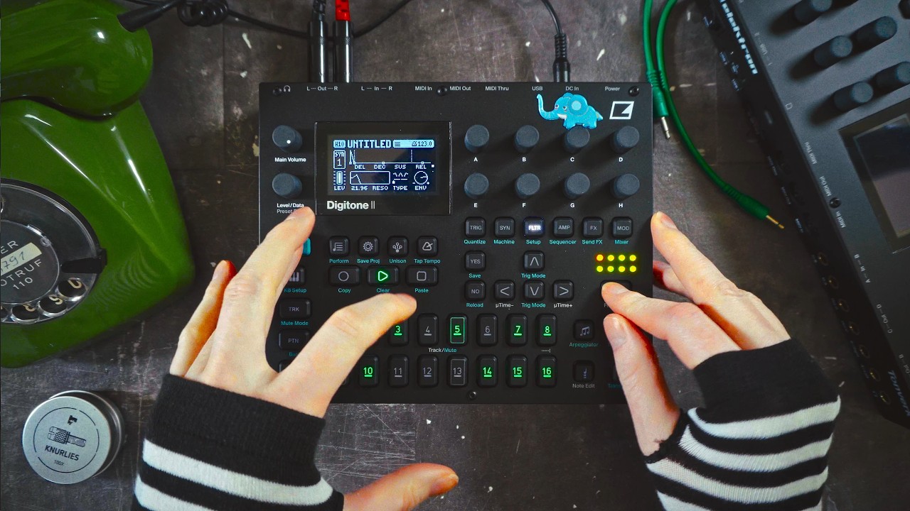DIGITONE II = DFAM // TECHNO