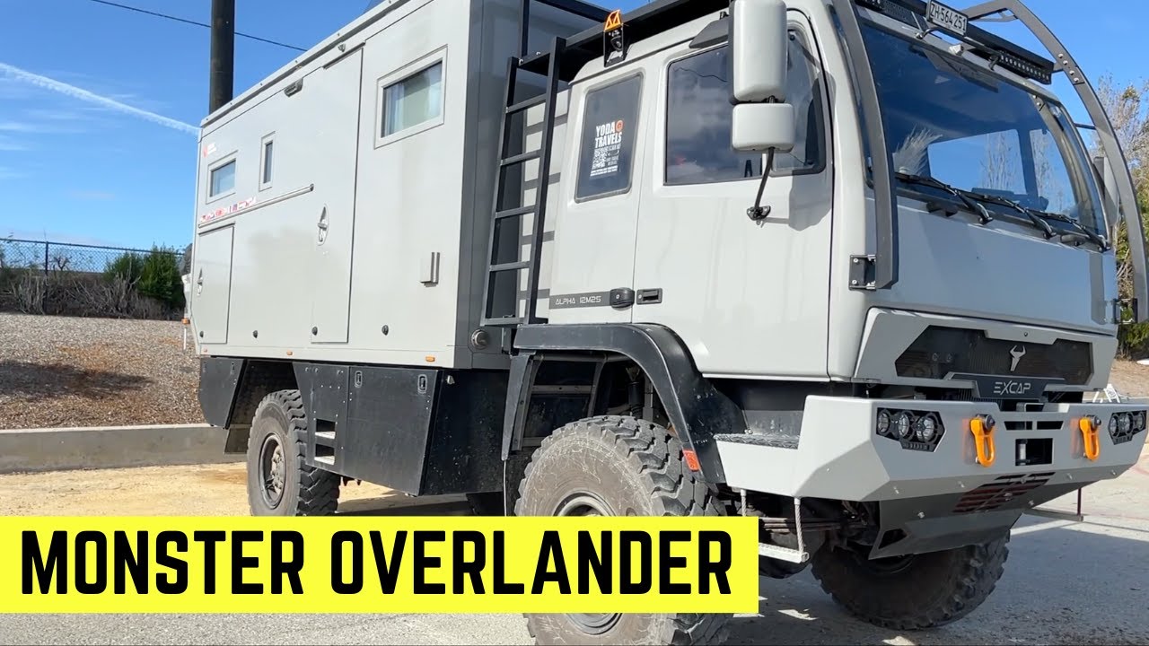 Just spotted this MONSTER OVERLANDER at San Francisco.