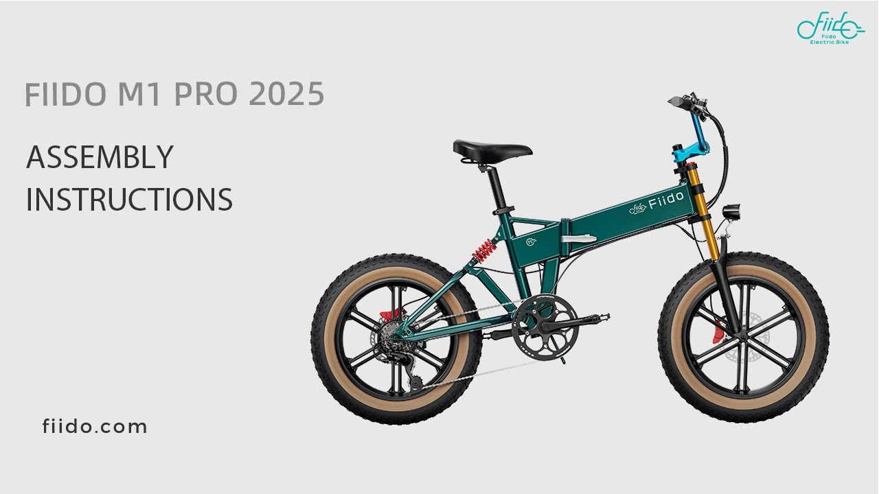 How to Assemble & Use the Fiido M1 Pro 2025 E-bike