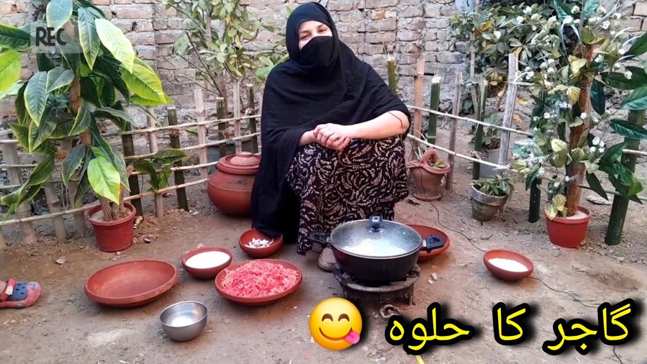 Mazedar Gajar ka halwa 😋 Recipe  Desi Style ma |Vlog|