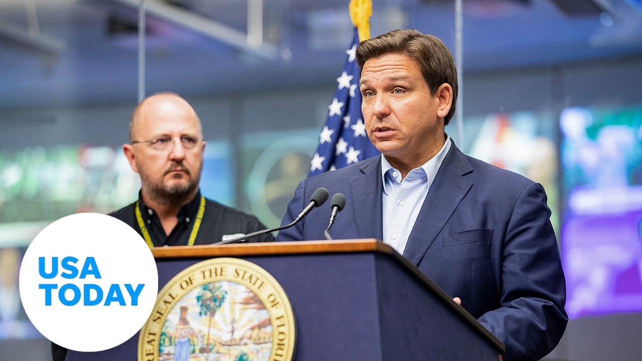 Gov. Ron DeSantis holds news conference on Hurricane Ian | USA TODAY