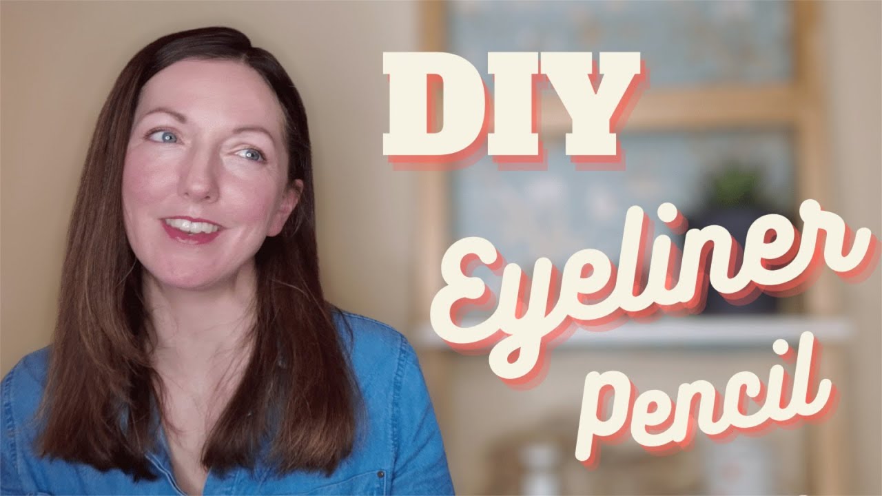 DIY EYELINER PENCIL| Clean Beauty | Homemade Black Eyeliner | My First Time | Intermediate Level