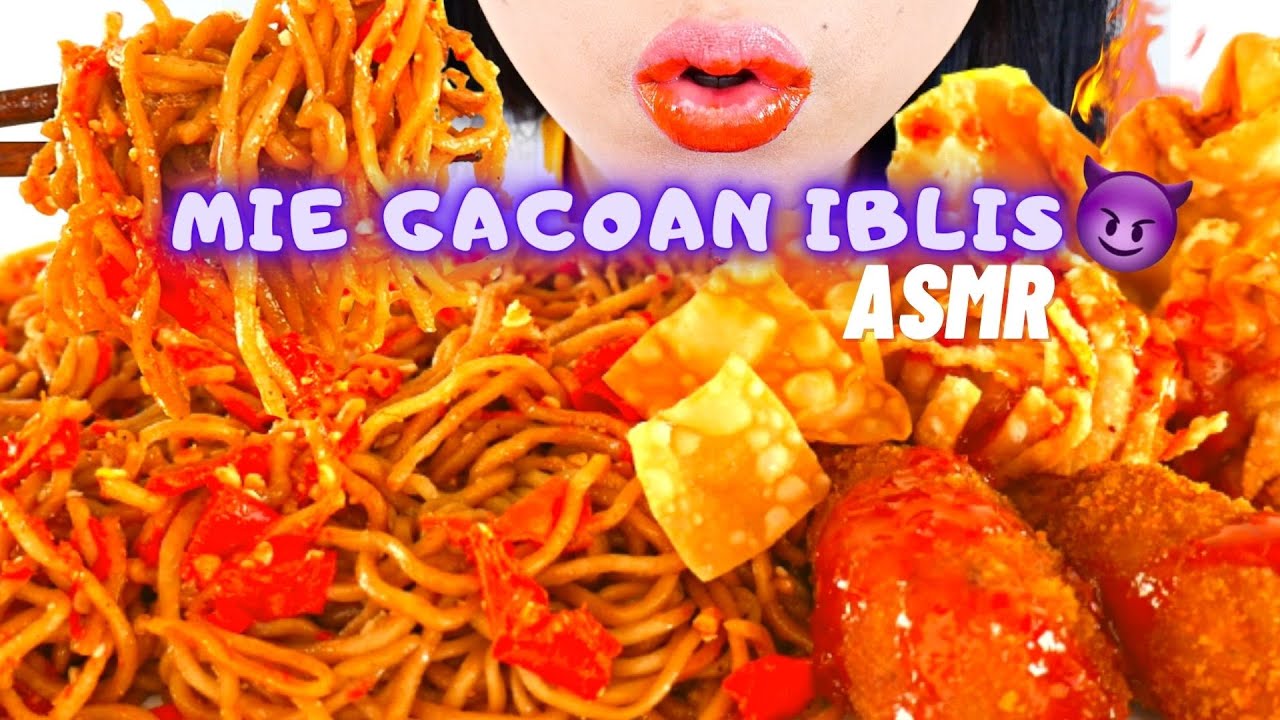 💥PALING BANYAK DIREQUEST!! ASMR GACOAN MIE IBLIS + DIMSUM FAVORIT SUPER VIRAL🤤👍