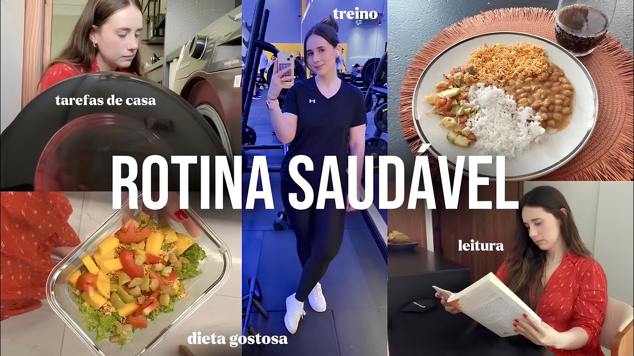 Rotina 4AM, seguindo dieta de 1.200kcal com refeições gostosas