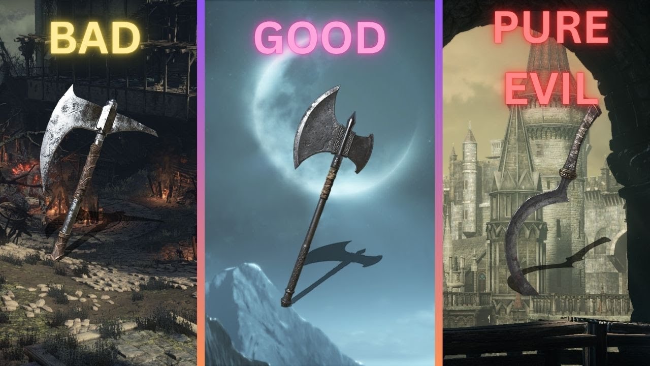 Рейтинг всех топоров в Dark Souls 3