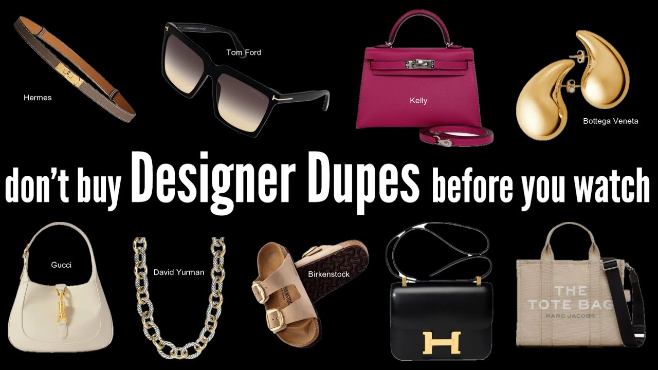 don't buy Designer Dupes until you watch this video