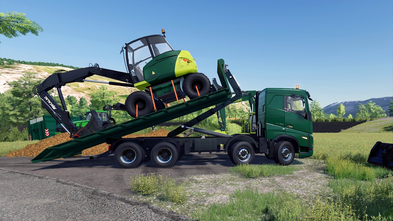 FS22 - Map The Valley The Old Farm 001 🇩🇪 🚜🚧🚛 - Forestry, Farming and Construction - 4K