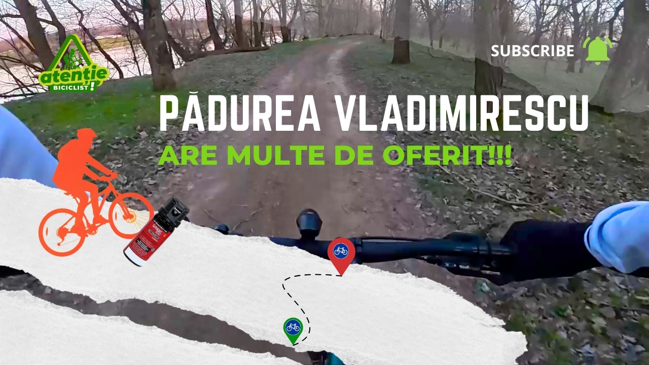 Prin Pădurea Vladimirescu cu MTB-ul