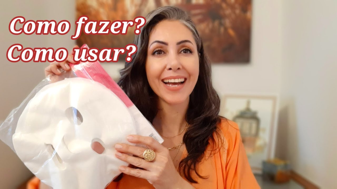 MÁSCARA DE HIDRATAÇÃO FACIAL CASEIRA
